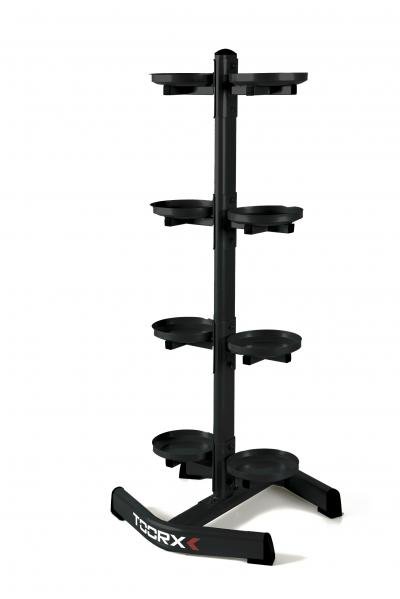 Rastrelliera Verticale Porta Kettlebell-Palle Mediche (8 posti) Linea Toorx RPK-B8 - TIMESPORT24