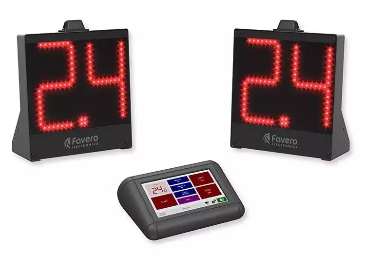 Art.268-02 - Kit-wsc-24s Coppia Display Wireless 24-30s + Console-700 - TIMESPORT24