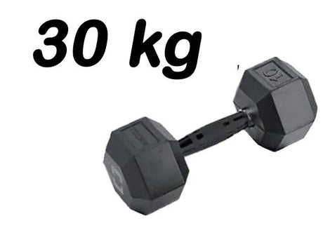 Manubrio Esagonale Gommato -30 kg. Linea Toorx Absolute AMEG-30 - TIMESPORT24