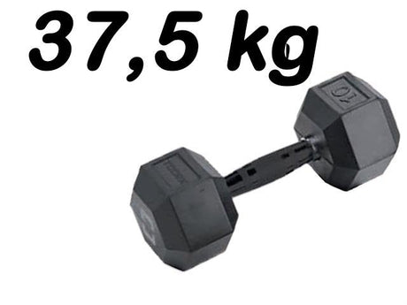 Manubrio Esagonale Gommato -37,5 kg. Linea Toorx Absolute AMEG-37.5 - TIMESPORT24