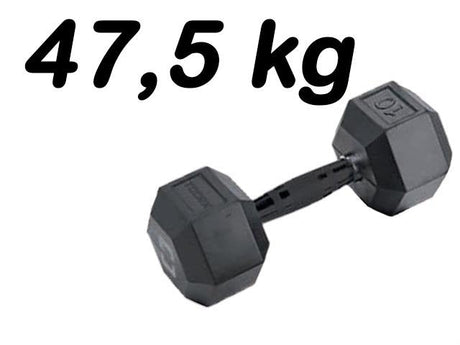 Manubrio Esagonale Gommato -47,5 kg. Linea Toorx Absolute - TIMESPORT24