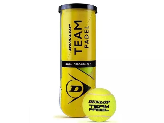 Team Padel - Tubo 3 Pz. Palle Da Padel Cod.601385 Dunlop - TIMESPORT24