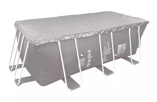 Piscina Rettangolare 549 X 305 X 122 Cm Con Pompa A Sabbia Da 3785l , Scala Sicurezza, Telo Base E Telo Copertura 17728-1eu - TIMESPORT24