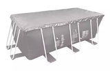 Piscina Rettangolare 549 X 305 X 122 Cm Con Pompa A Sabbia Da 3785l , Scala Sicurezza, Telo Base E Telo Copertura 17728-1eu - TIMESPORT24