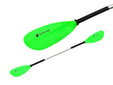 One-piece aluminum paddle 215 cm - Big Mama Kayak Cod. 15917 Green 