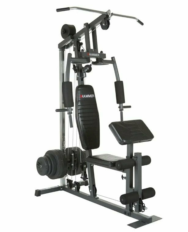 California Xp Stazione Multifunzione Hammer Cod.9067 - Pacco Pesi 60 Kg - Dimensioni 189 X 111 X 201 Cm - TIMESPORT24