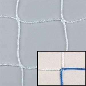 Af1484/8 Coppia Di Reti Da Calcio Mod. Campionato In Treccia Regolamentari Diametro 6 Mm - Cm 750 X 250 - TIMESPORT24