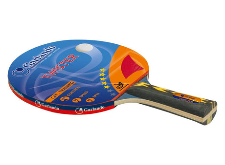 Racchetta Tennis Tavolo- Ping Pong Garlando Twister 5 Stelle Approvata da ITTF cd.2C4-117 - TIMESPORT24