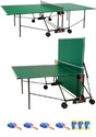 Tavolo Ping Pong Progress Indoor Verde COD.C-162I Garlando con 4 Racchette e 18 Palline In Omaggio - TIMESPORT24