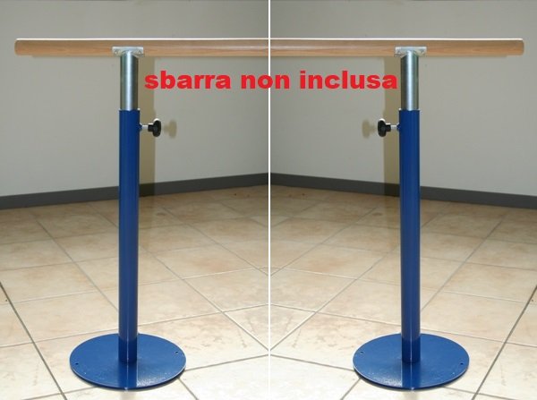 Ag816 Coppia Di Sostegni Unico Per Sbarra - - TIMESPORT24