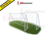 Set di 2 porte da calcetto modello SUPER CHAMP 215 x 152 cm . cod. SG-215 - BIGAMMA - TIMESPORT24