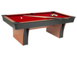 Biliardo Linea Casa Alexandra 8 Piano Gioco in Ardesia campo gioco 220 x 110 cm Garlando piano gioco rosso - TIMESPORT24