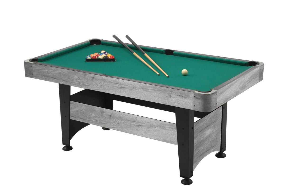 CHICAGO 4 GRAY OAK POOL TABLE (140 X 70 CM) GARLANDO COD.CHICGR4 