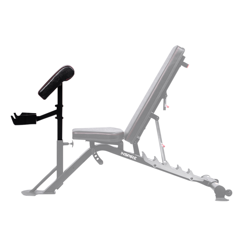 Scott Curl Bench Addition Accessory for Adjustable Folding/Inclining Bench SCS cod. SCS-PC-B Inspire Line 