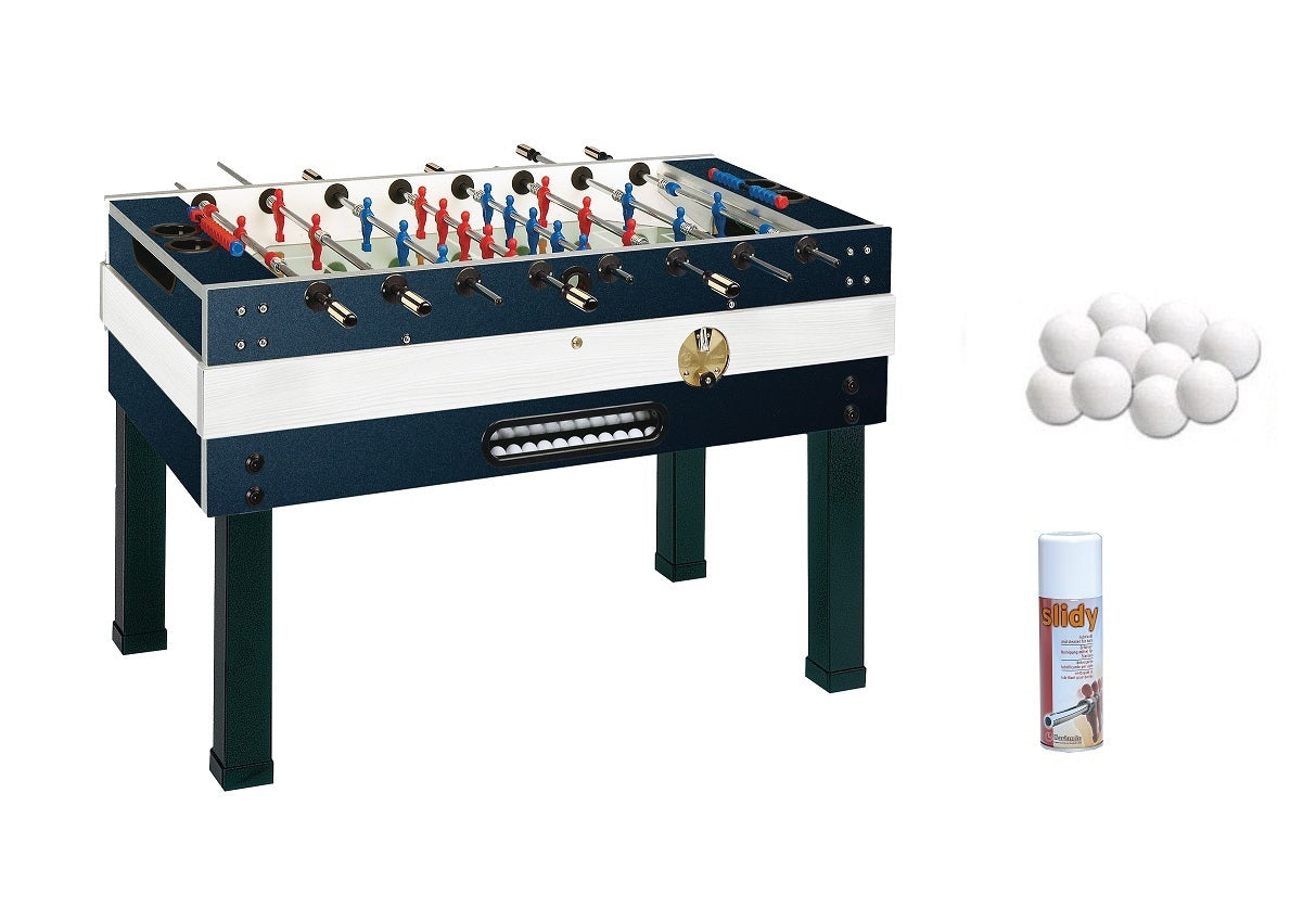 Offerta Deluxe Aste Rientranti Garlando Con Gettoniera + 50 Palline + Spray Lubrificante Aste - Offerta Pack 6/aa - TIMESPORT24