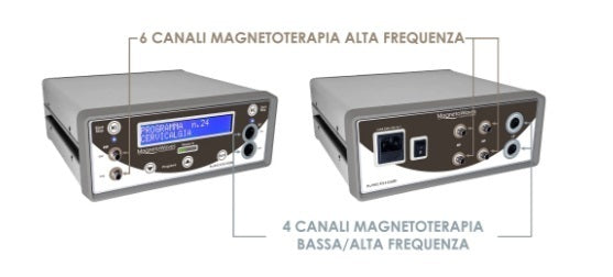 PROMO Magnetotherapy Magnetowaves Therapy - Aesthetics - Sport - 168 PROGRAMS - 10 CHANNELS - POWER 1,000 Gauss total MESIS code MW-SPORT 