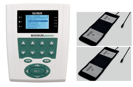 Magnum 3000 Pro - Magnetoterapia SOLENOIDI FLESSIBILI - 70 programmi - Globus COD.G5335 - TIMESPORT24