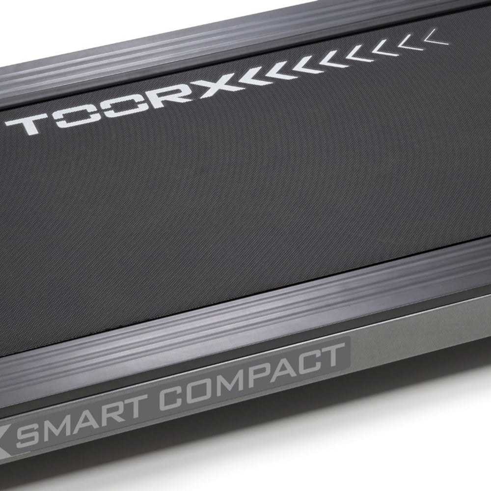 Treadmill Slim Tapis Roulant Salvaspazio Trx Smart Compact Toorx Inclinazione Manuale - Velocità 1,0 - 14,0 Km/h - Piano Corsa 44 x 123 cm - Utente 100 kg - Tappeto Elettrico Palestra