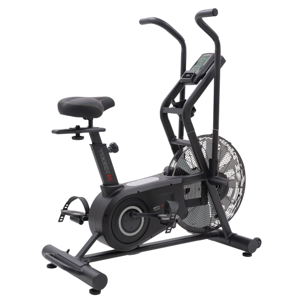 Bici da Camera Brx-air300 - Air Bike Toorx - Cyclette - Peso Max Utente 135 Kg - Resistenza Ad Aria - Con Ricevitore Wireless Gym Bike - TIMESPORT24