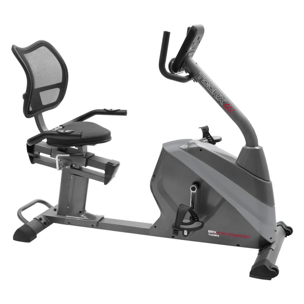 Bici da Camera orizzontale Elettromagnetica Cyclette Brx R95 Comfort Bike Toorx Con Ricevitore Wireless - Utente 130 kg. - cod. BRX-R95-COMFORT - TIMESPORT24