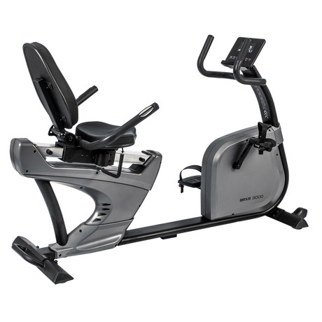 Bici da camera Brx-r3000 Hrc Cyclette Recumbent Ergometro Linea Chrono Professionale Con Ricevitore Wireless Toorx + App Ready - Volano 16 Kg - Peso Max Utente 160 Kg Normativa En20957 S Gym  - TIMESPORT24