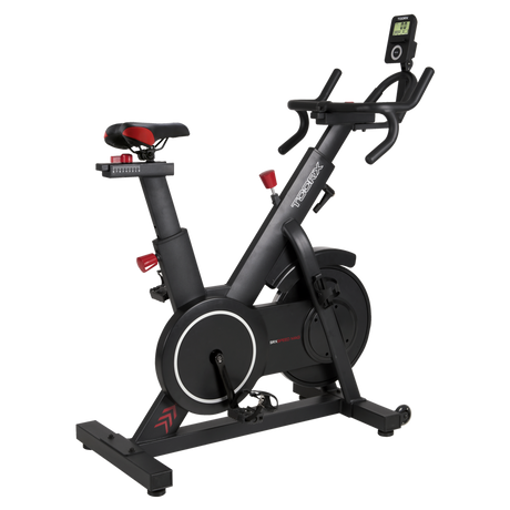 Gym Bike SRX-SPEED MAG con Sistema Frenante Magnetico e Ricevitore Wireless Linea Toorx Trasmissione a Massa volanica peso 20 kg bike da spinning - TIMESPORT24