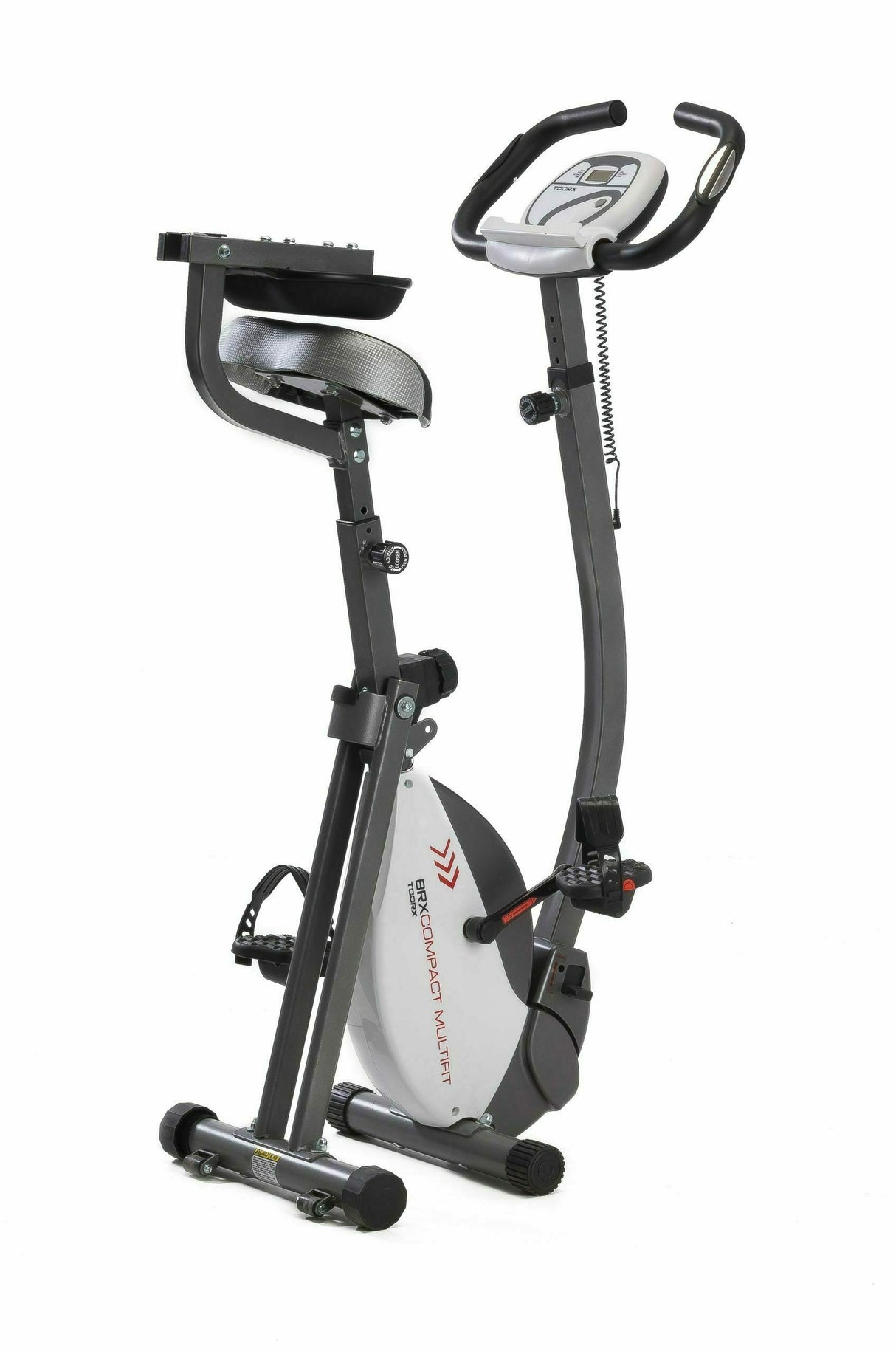 Bici da Camera Richiudibile Brx-compact Multifit Cyclette Salvaspazio Accesso Facilitato E Manubrio Regolabile In Altezza E Inclinazione Toorx Cod.brx-compact-mfit Gym Bike - TIMESPORT24