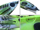 ACQUAPRIMA BIG MAMA KAYAK LIMITED EDITION - CANOA MONOPOSTO DA 310 CM + 2 GAVONE + 1 SEGGIOLINO ( PACK 2) - TIMESPORT24