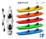 MOJITO BIG MAMA KAYAK canoa con 2 +1 posti, 380 Cm DA NOLEGGIO (NO GAVONI, NO RUOTE, NO PAGAIE) - TIMESPORT24