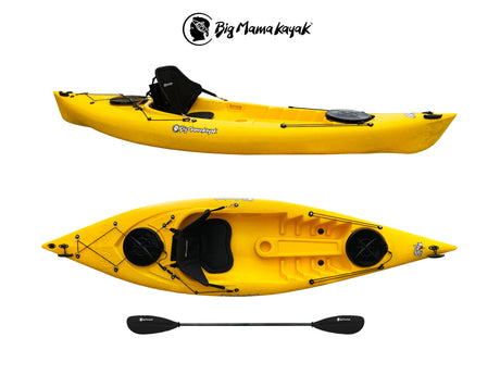 KAYAK MONOPOSTO PRIVAT 2.0 BIG MAMA KAYAK - CANOA DA 295 CM + 2 GAVONI + 1 PAGAIA in omaggio (PACK 1) - TIMESPORT24