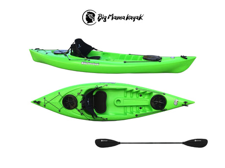 KAYAK MONOPOSTO PRIVAT 2.0 BIG MAMA KAYAK - CANOA DA 295 CM + 2 GAVONI + 1 PAGAIA in omaggio (PACK 1) - TIMESPORT24
