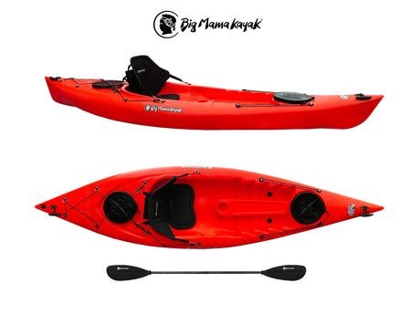 KAYAK MONOPOSTO PRIVAT 2.0 BIG MAMA KAYAK - CANOA DA 295 CM + 2 GAVONI + 1 PAGAIA in omaggio (PACK 1) - TIMESPORT24