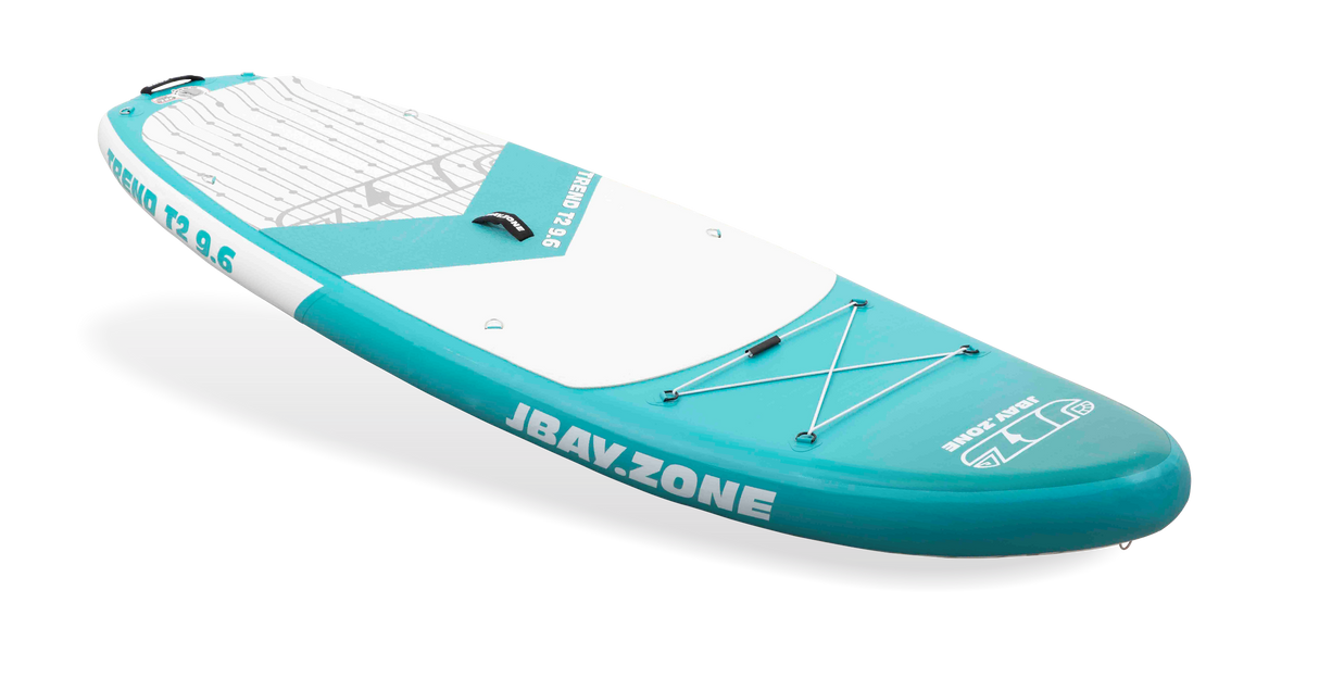 T2 Trend - JBAY.ZONE Length 290cm + Aluminum Paddle + Transport Backpack + Pump + Anklet Jbay.zone Line 