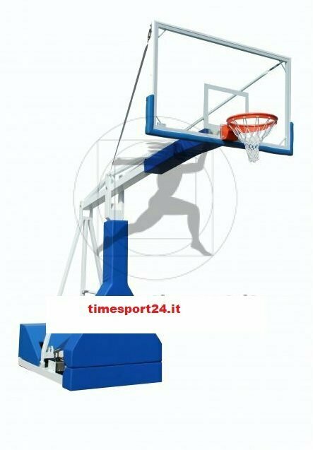 Ab1816 Electric Hydraulic Basketball System Crystal Backboards Cantilever 275 cm. 