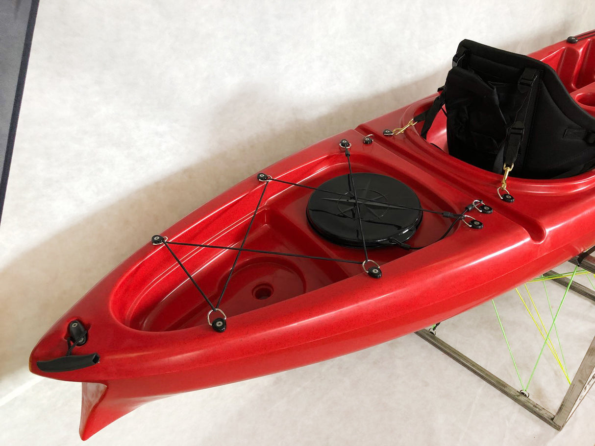 ACQUAPRIMA BIG MAMA KAYAK - CANOA MONOPOSTO DA 310 CM + 2 GAVONE + 1 PAGAIA in omaggio (PACK 1) - TIMESPORT24