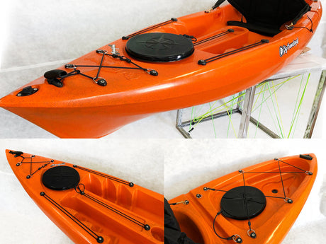 ACQUAPRIMA BIG MAMA KAYAK - CANOA MONOPOSTO DA 310 CM + 2 GAVONE + 1 SEGGIOLINO + 1 PAGAIA (FULL PACK) - TIMESPORT24