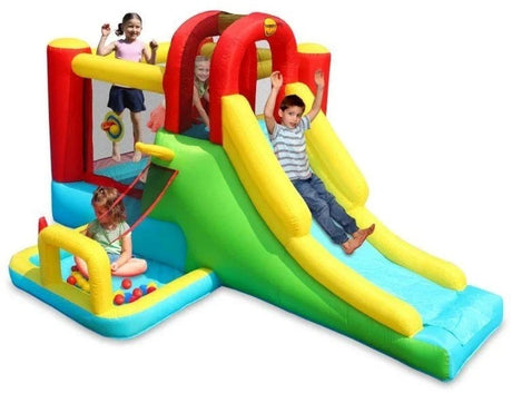 Gioco Gonfiabile Parco Avventura Art.9160n - Mis.400 X 295 Cm Motore Incluso Offerta Giochi Gonfiabili In Vendita Su Timesport24 - TIMESPORT24