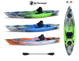 ACQUAPRIMA BIG MAMA KAYAK LIMITED EDITION - CANOA MONOPOSTO DA 310 CM + 2 GAVONE + 1 PAGAIA in omaggio ( PACK 1)