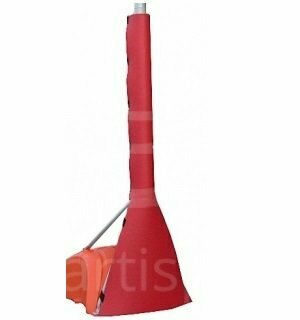 Ab1298/6p Protezione Sagomata con Rivestimento in Vinile Lavabile, Imbottitura in Polietilene Espanso Spessore 2 cm, adatta anche per Uso Esterno, Altezza 2 mt. - TIMESPORT24