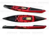 Viking Kayak Profish 440 - Lunghezza 437 Cm + Seggiolino Comfort + Pagaia Inclusi