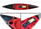 Viking Kayak Profish 440 - Lunghezza 437 Cm + Seggiolino Comfort + Pagaia Inclusi