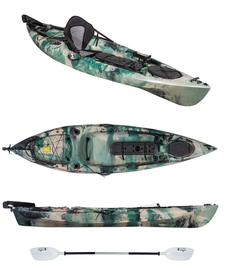TANCHERO FISHING BIG MAMA KAYAK length 310 cm with rudder + paddle + comfort seat 