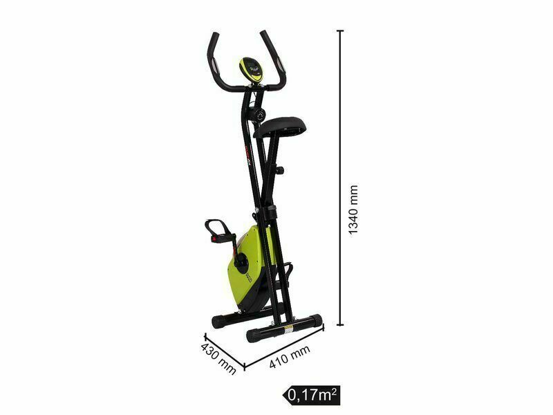 Bici da Camera Slim Salvaspazio Cyclette BFK SLIM Everfit - Utente 100 kg. - TIMESPORT24