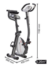 Bici da Camera Richiudibile Brx-compact Multifit Cyclette Salvaspazio Accesso Facilitato E Manubrio Regolabile In Altezza E Inclinazione Toorx Cod.brx-compact-mfit Gym Bike - TIMESPORT24