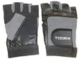 Guanti in Pelle, Spandex Pelle Scamosciata - Taglia XL - Nero-Grigio Linea Toorx AHF-034 - TIMESPORT24