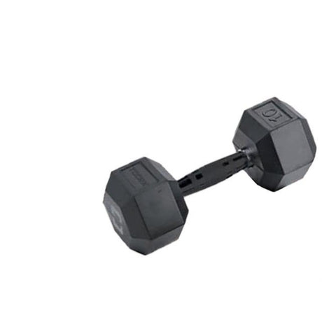 Manubrio Esagonale Gommato 50 kg. COD.AMEG-50 Linea Toorx Absolute - TIMESPORT24