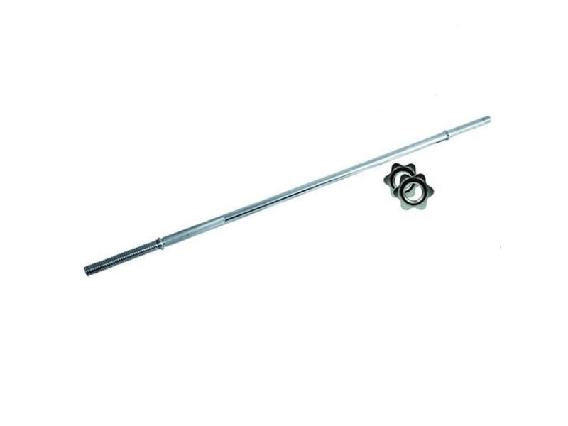 Bilanciere Cromato 180 cm. Chiusura Vite Linea Toorx cod.BCV-180 - TIMESPORT24