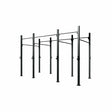 Gabbia MASTER 3 campate autoportante struttura 75 x 75 x 3,2 mm. /4 coppie di appoggi bilanciere incluse LINEA GABBIE CROSSTRAINING & CALISTHENICS INDOOR cod. G75-3A - TIMESPORT24