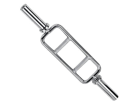 Bilanciere Olimpionico Tricipiti 86 cm. Cromato - Carico Max 300 kg. Linea Toorx cod. BCO-86 - TIMESPORT24