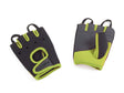 Guanti in Neoprene, Lycra Pelle Scamosciata - Taglia XL - Grigio Antracite-Verde Fluo Linea Toorx AHF-239 - TIMESPORT24